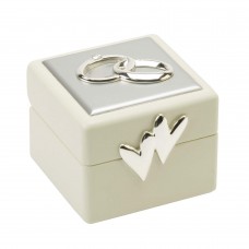 Amore MDF Wedding Ring Box with Icons & Crystals